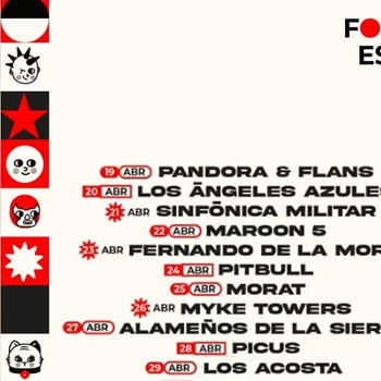 La Feria de San Marcos 2025: Un Lineup Estelar con Maroon 5, The Killers, Scorpions, OneRepublic y Tiësto